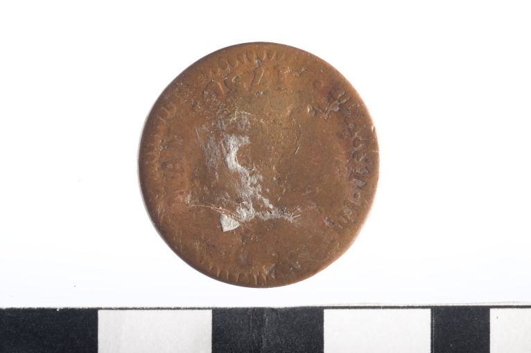 moneta - soldo - ambito austriaco (sec. XVIII d.C)