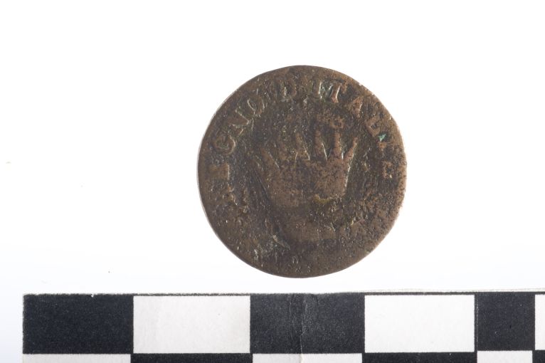 moneta - 1 centesimo - ambito napoleonico (sec. XIX d.C)