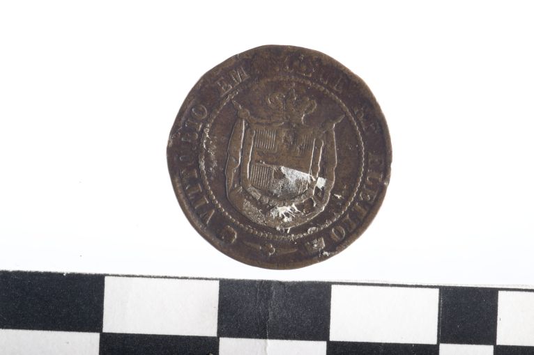 moneta - 2 centesimi - ambito Governo Provvisorio della Toscana (sec. XIX d.C)