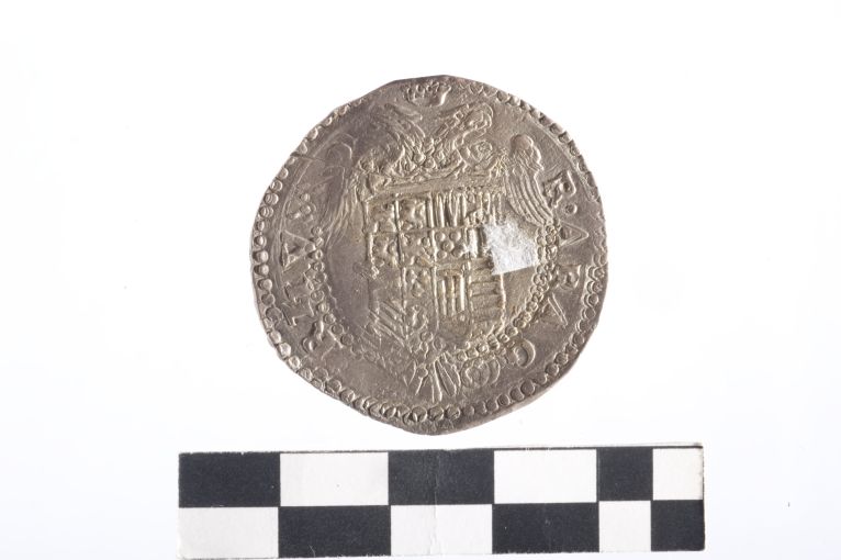 moneta - mezzo ducato - ambito Regno delle due Sicilie (sec. XVI d.C)