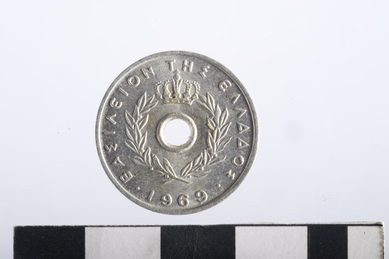 moneta - 10 lepta (sec. XX d.C)