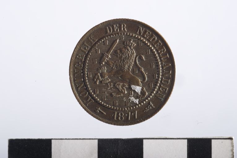 moneta - 2.5 centesimi (sec. XIX d.C)