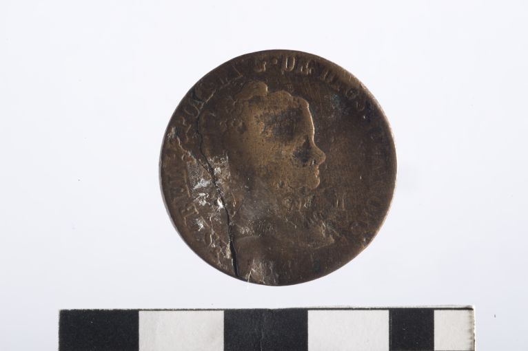 moneta - 8 maravedis (sec. XIX d.C)