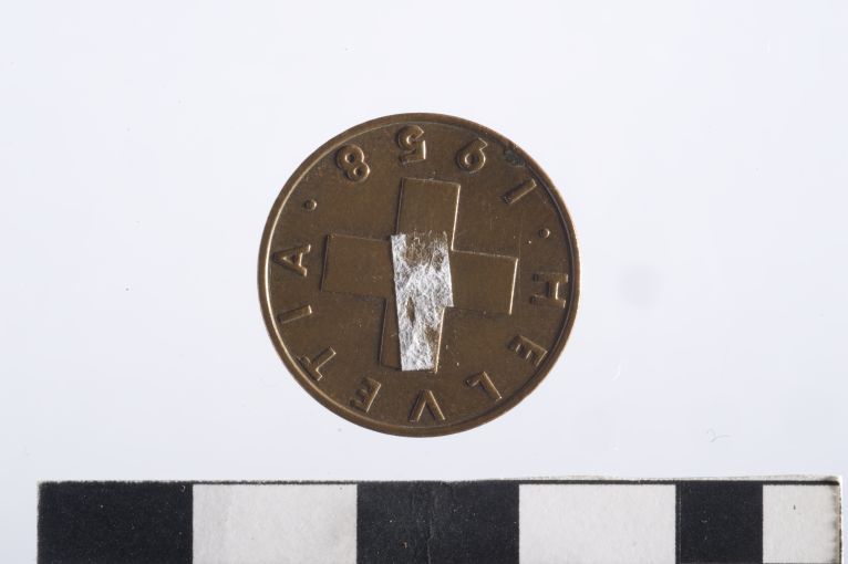 moneta - 2 rappen (sec. XX d.C)