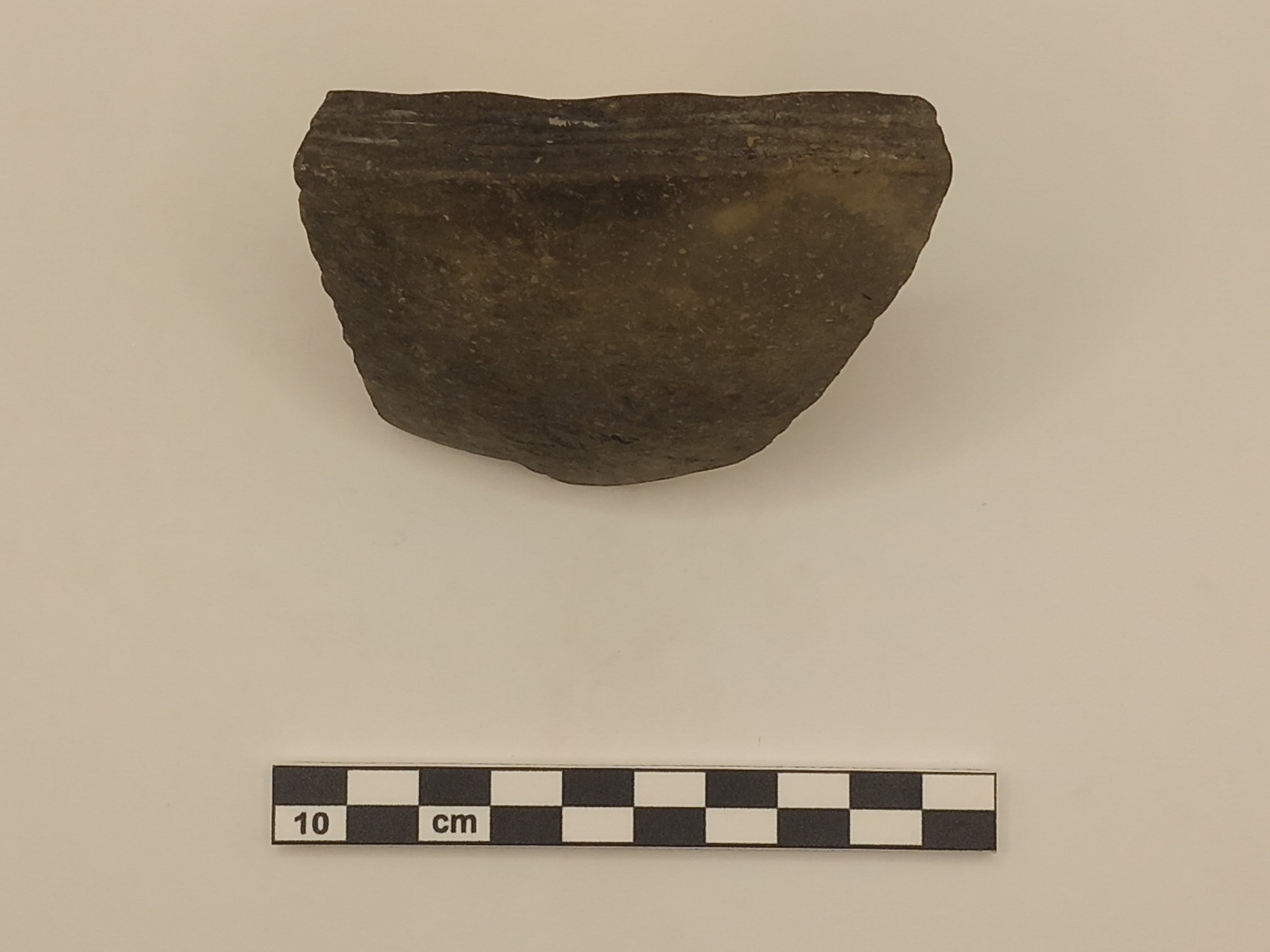 scodella, a labbro introflesso - Ambito protostorico veneto (SECOLI/ ARCHI DI SECOLI/ X a.C. - IX a.C)
