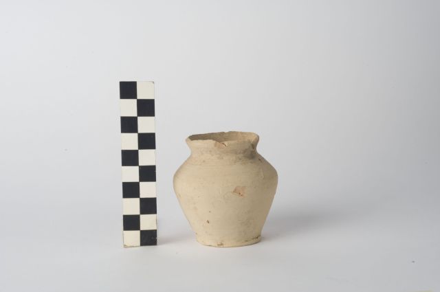 olla/ miniaturistica - ambito apulo (secc. IV/ III a.C)