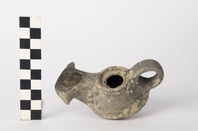 lucerna, tipo biconica dell'Esquilino - ambito apulo (fine/ inizio secc. II/ I a.C)