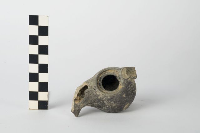 lucerna, tipo biconica dell'Esquilino - ambito apulo (fine/ inizio secc. II/ I a.C)