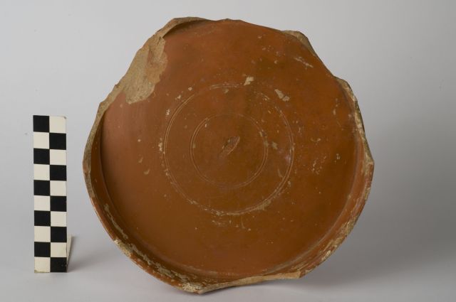 piatto - ambito italico (sec. I a.C)