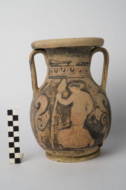 pelike di Pittore di Truro (bottega) - ambito apulo (?) (metà sec. IV a.C)