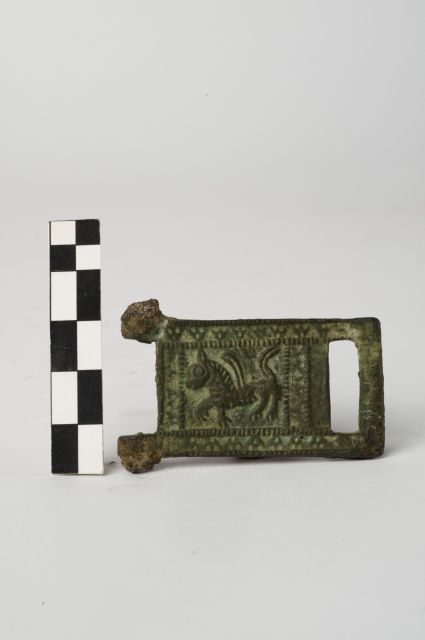 fibbia/ placca - ambito bizantino (SECOLI/ IX-X)