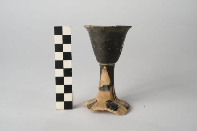 lekythos/ collo - ambito apulo (secc. IV/ III a.C)