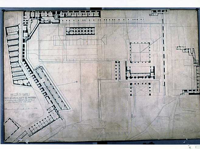 planimetria (disegno) - ambito napoletano (sec. XIX)