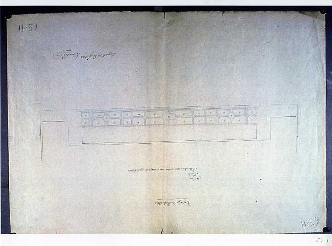 planimetria (disegno) di Persico Pietro (sec. XIX)