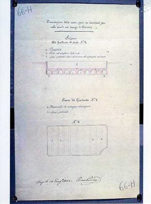 planimetria (disegno) di Persico Pietro (sec. XIX)