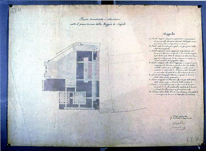 planimetria (disegno) di Persico Pietro (sec. XIX)