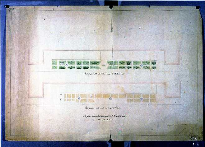 planimetria (disegno) di Persico Pietro (sec. XIX)
