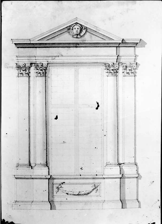 edicola (disegno) di Vanvitelli Carlo (terzo quarto sec. XVIII)