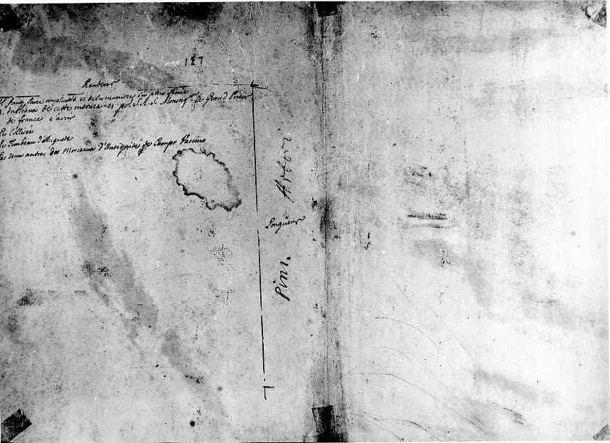 scritta (disegno) di Van Wittel Gaspar (sec. XVIII)