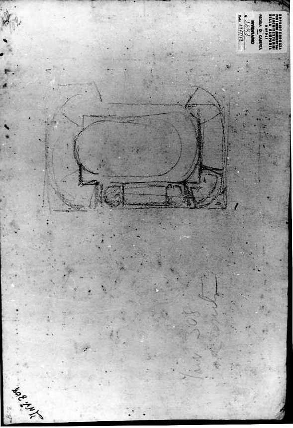 pianta (disegno) di Vanvitelli Luigi (secondo quarto sec. XVIII)