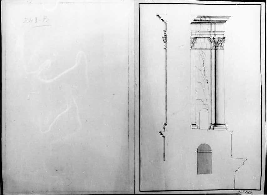 disegno di Vanvitelli Luigi (sec. XVIII)