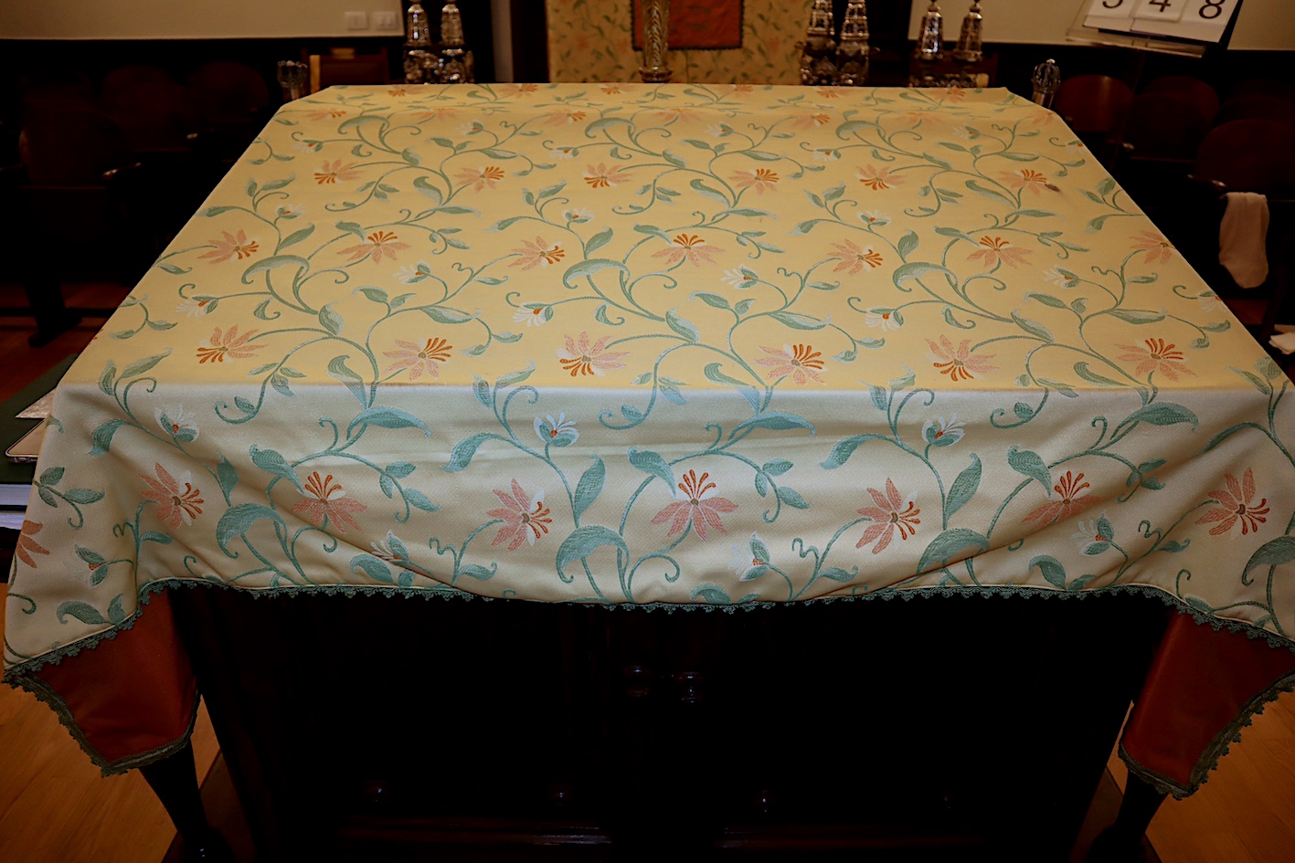 copritevà, complesso decorativo - manifattura italiana, ambito campano, Ambito ebraico (ultimo quarto XX secolo)