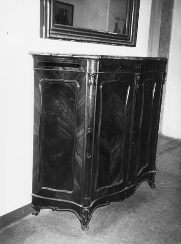 credenza, opera isolata - ambito italiano (seconda metà XIX)