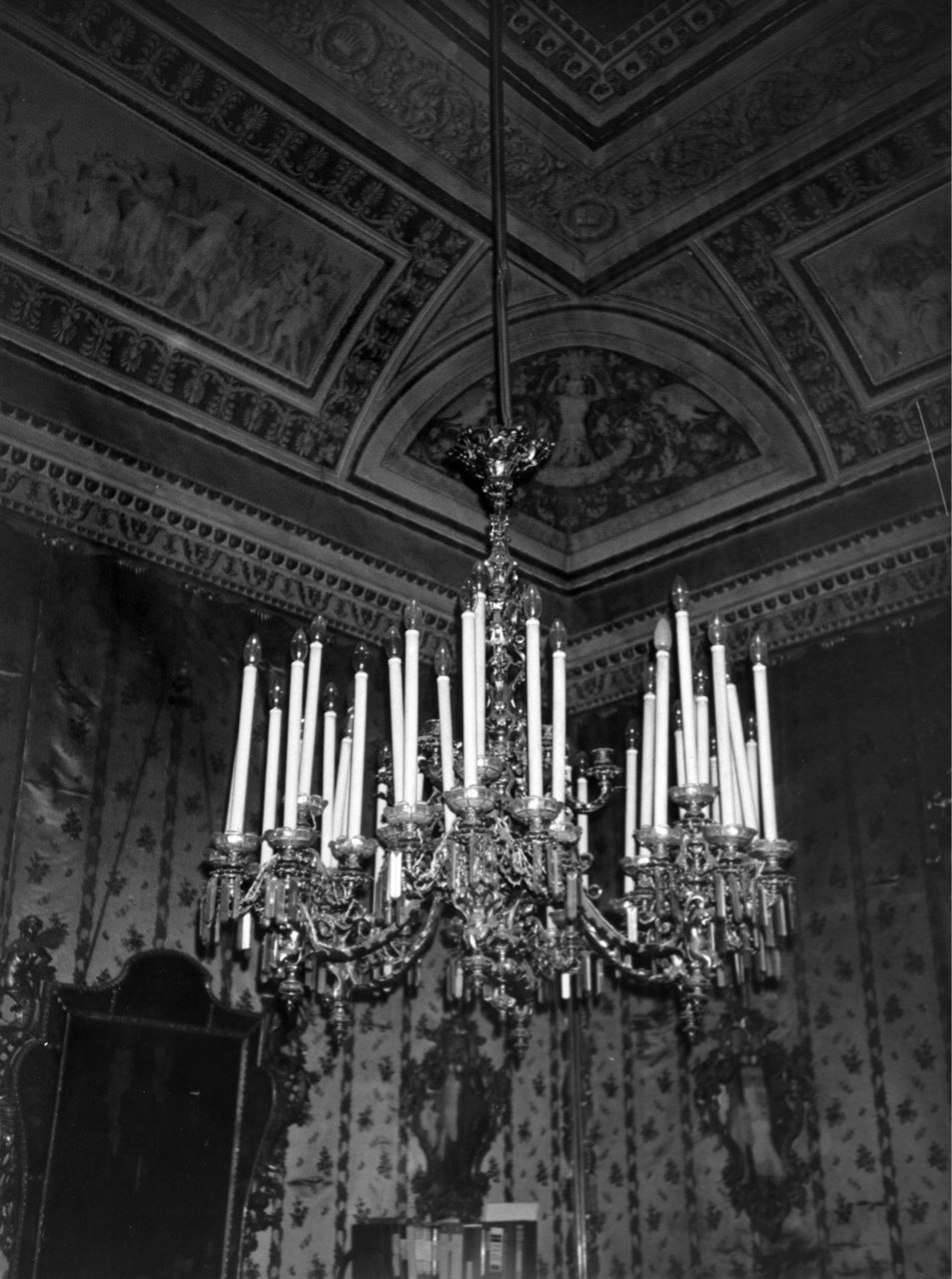 lampadario, opera isolata - ambito italiano (metà XIX)