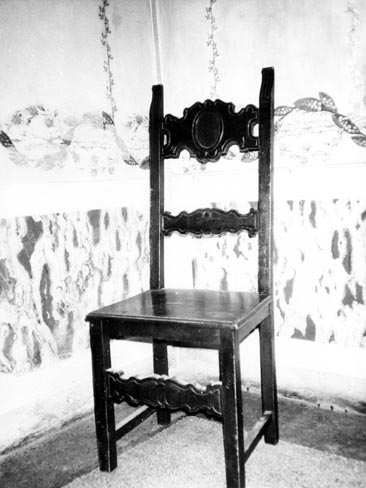 sedia, opera isolata - ambito italiano (prima metà XX)