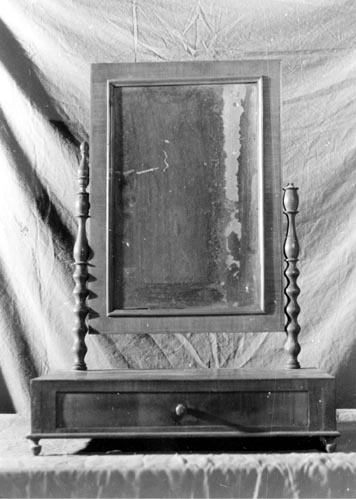 specchiera da toeletta, opera isolata - manifattura lombardo-veneta (metà XIX)