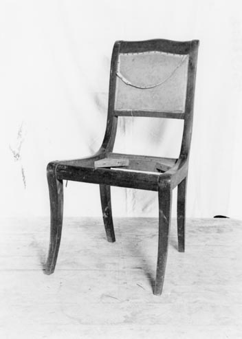 sedia, serie - manifattura parmense (?) (prima metà XIX)