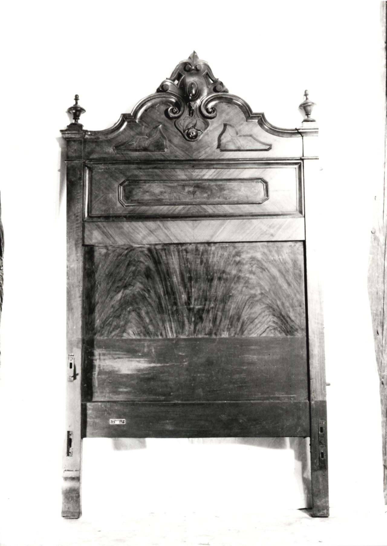 testiera di letto, insieme - manifattura lombardo-veneta (metà XIX)