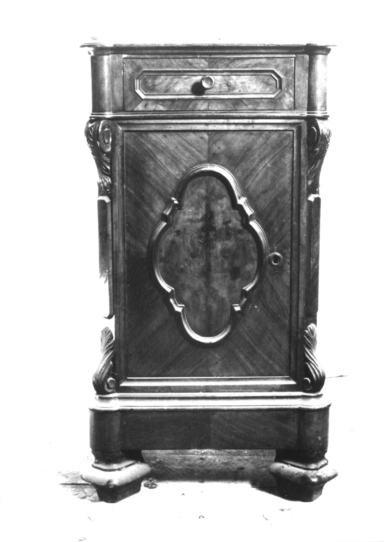 comodino, opera isolata - manifattura lombardo-veneta (metà XIX)