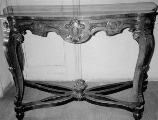 consolle, opera isolata - manfattura Italia settentrionale (metà XIX)