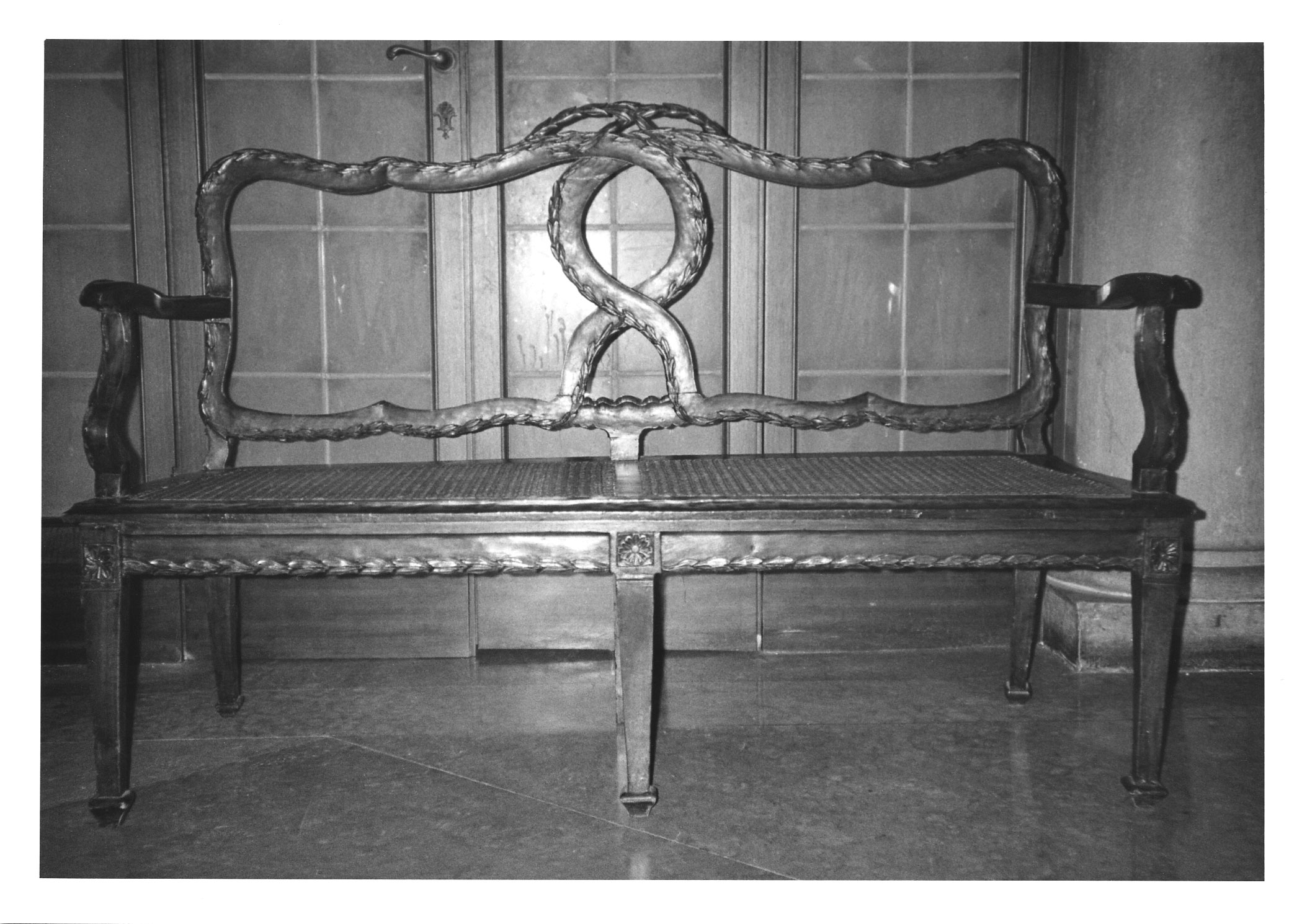 divano, opera isolata - manifattura veneta (prima metà XX)