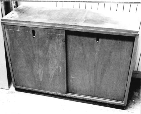 armadietto, opera isolata - manifattura italiana (prima metà XX)