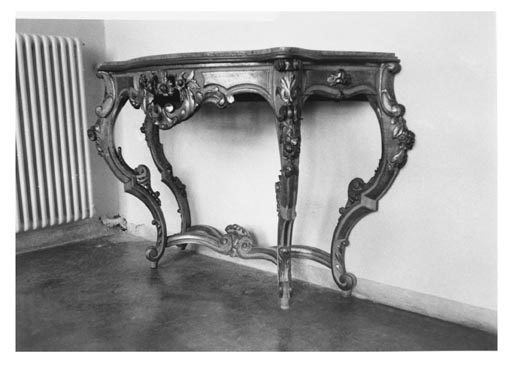 consolle, opera isolata - manifattura lombardo-veneta (metà XIX)