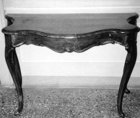 consolle, opera isolata - manifattura veneta (seconda metà XIX)