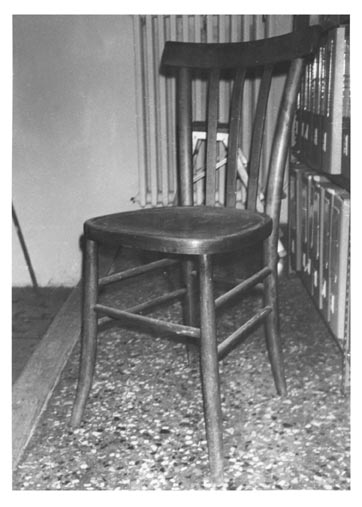 sedia, serie - manifattura italiana (prima metà XX)