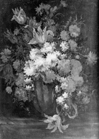 natura morta con vaso di fiori (dipinto, opera isolata) - ambito italiano (seconda metà XVII)