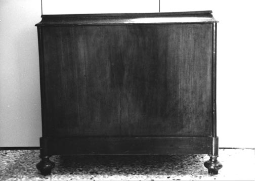 mobile portalegna, opera isolata - manifattura Italia settentrionale (prima metà XIX)