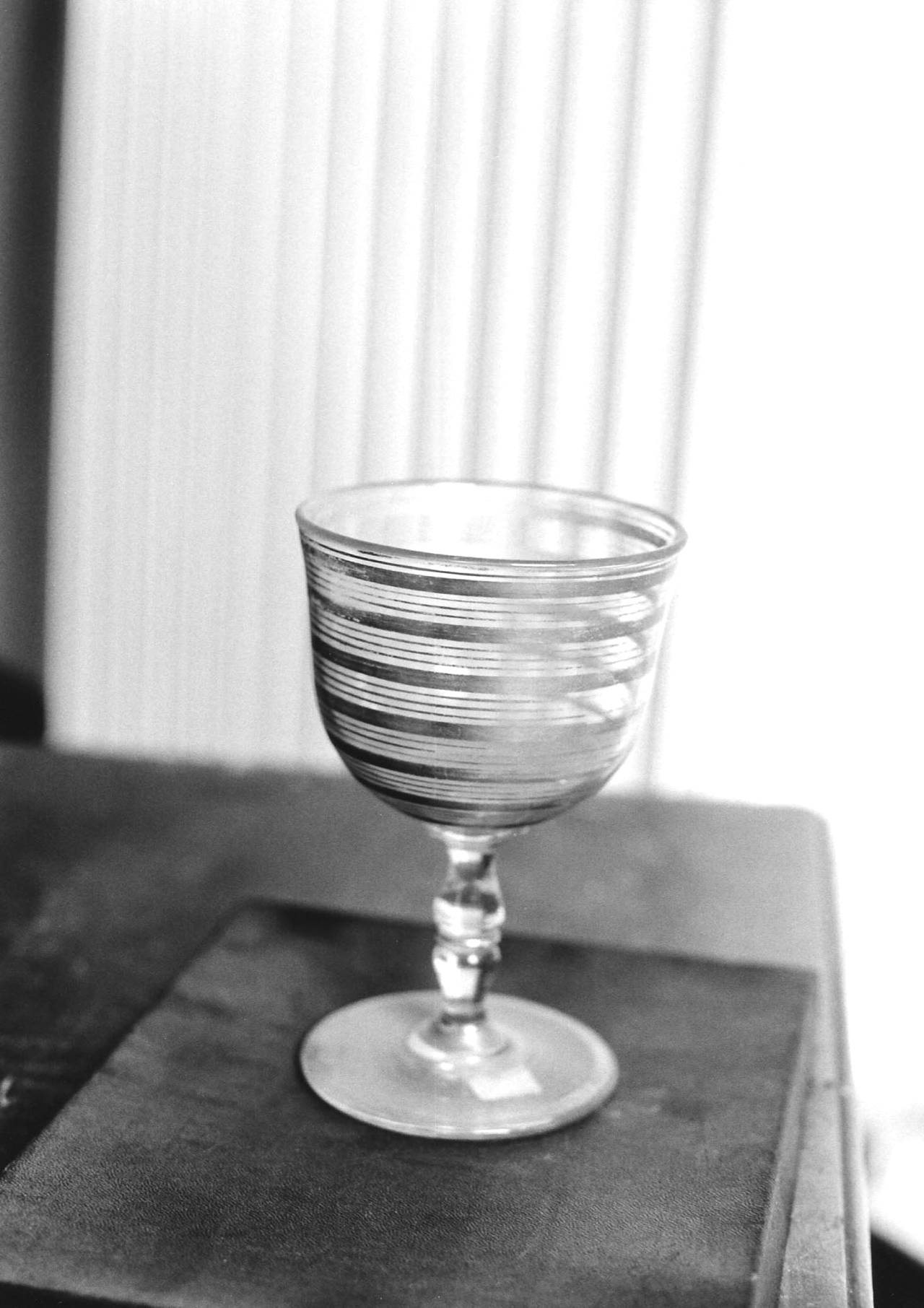 calice, opera isolata - manifattura tedesca (?), manifattura boema (?) (metà XIX)