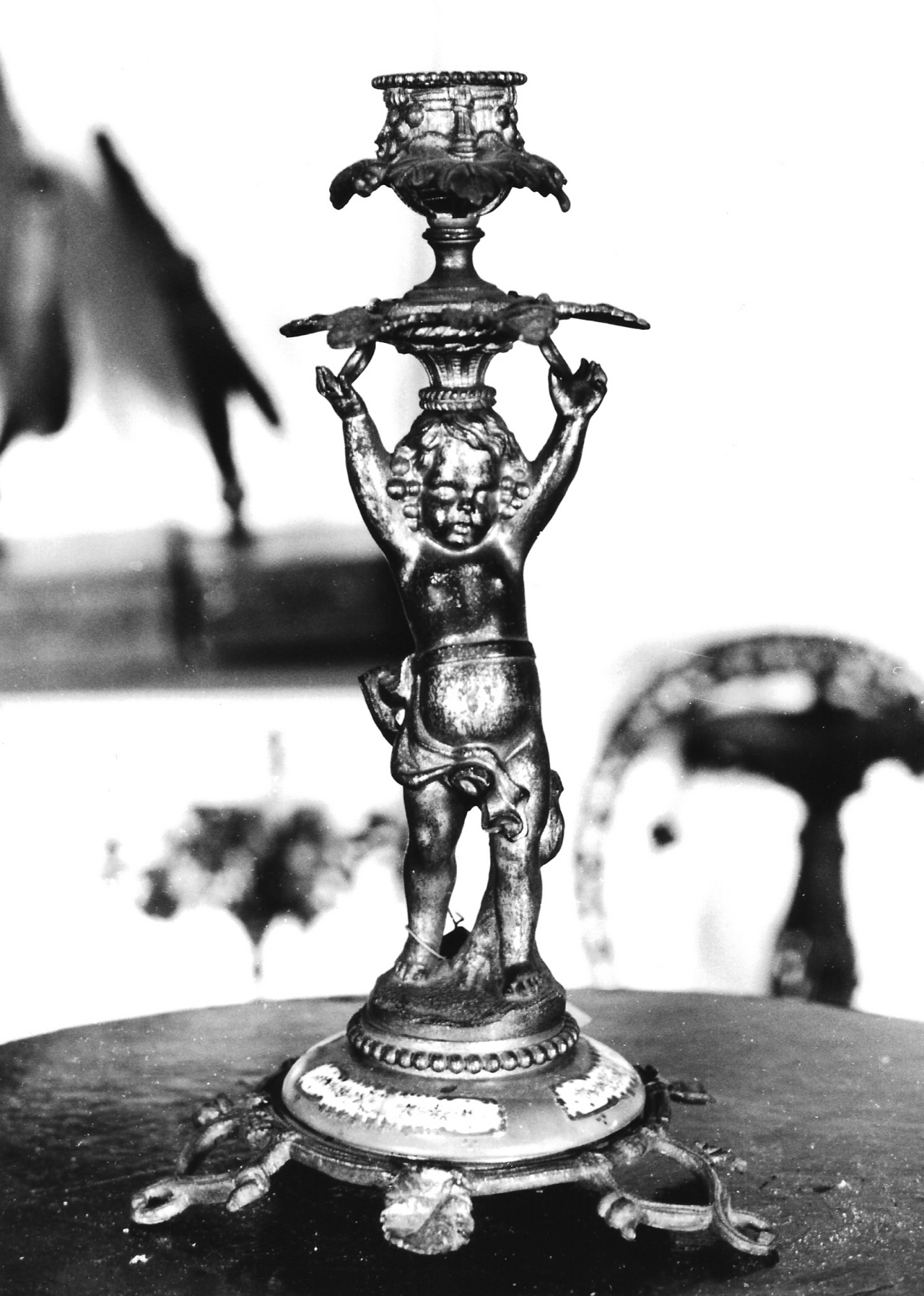 candeliere, serie - manifattura Italia settentrionale (metà XIX)