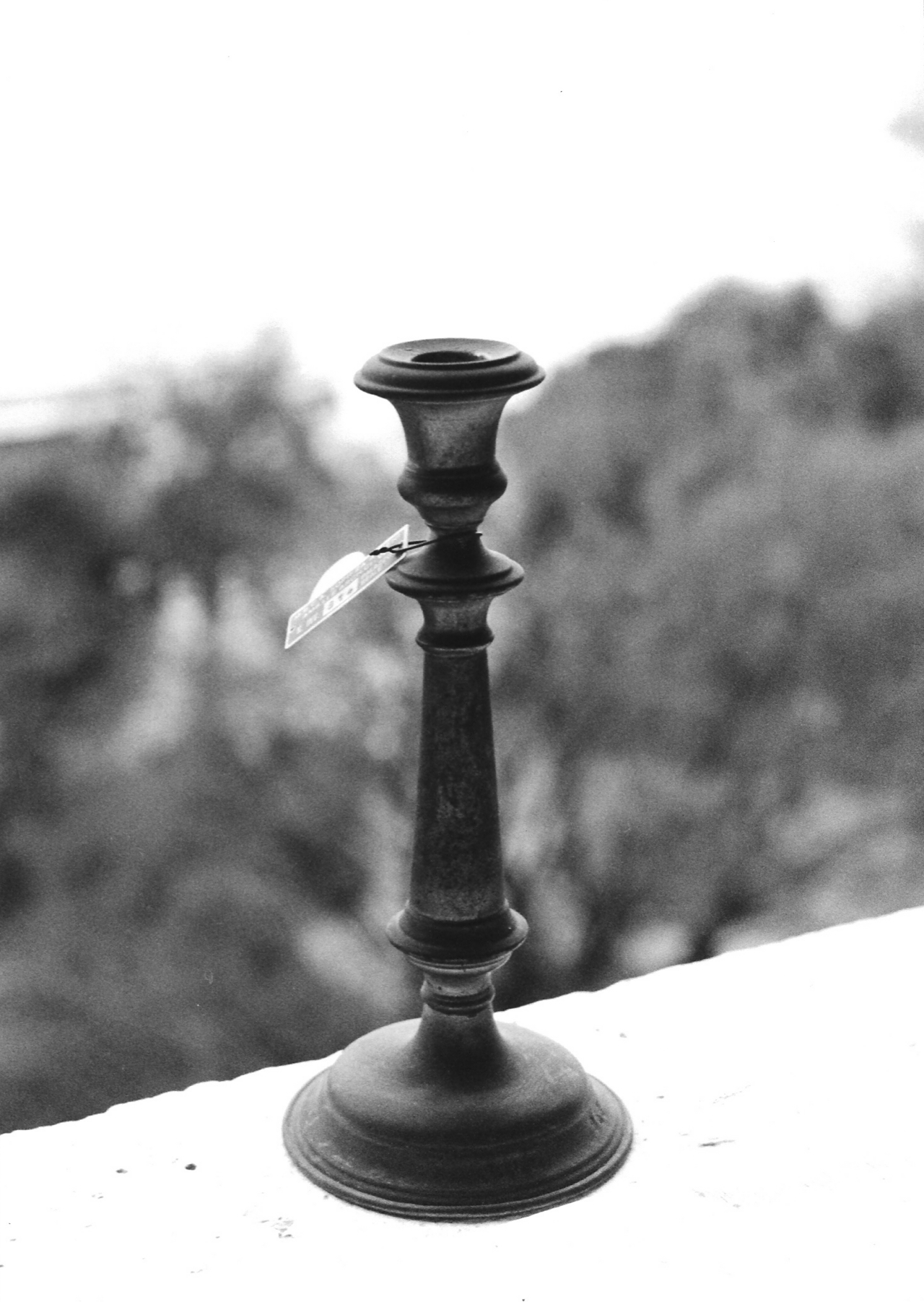 candeliere, opera isolata - manifattura Italia settentrionale (metà XIX)