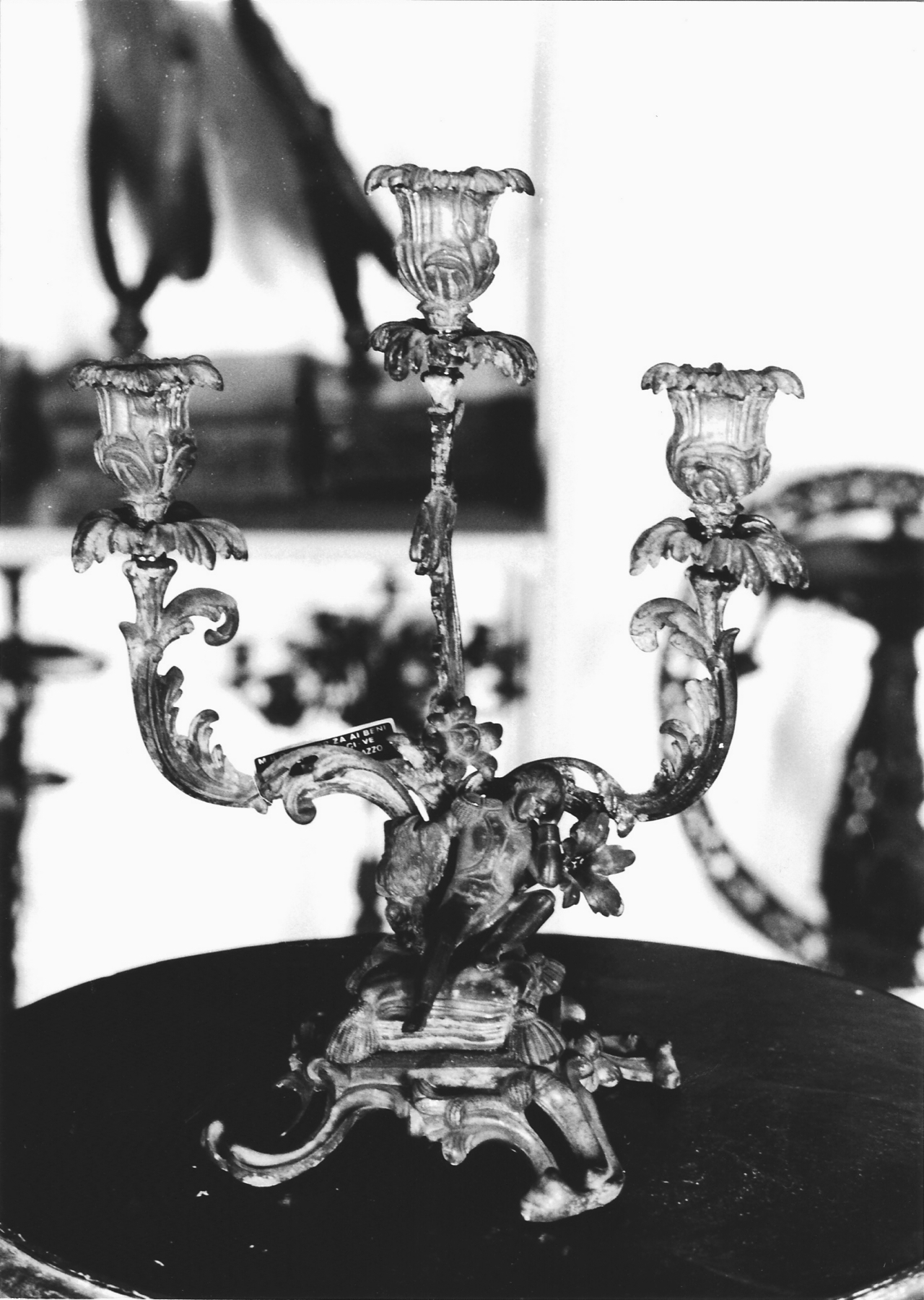 candelabro, serie - manifattura Italia settentrionale (metà XIX)