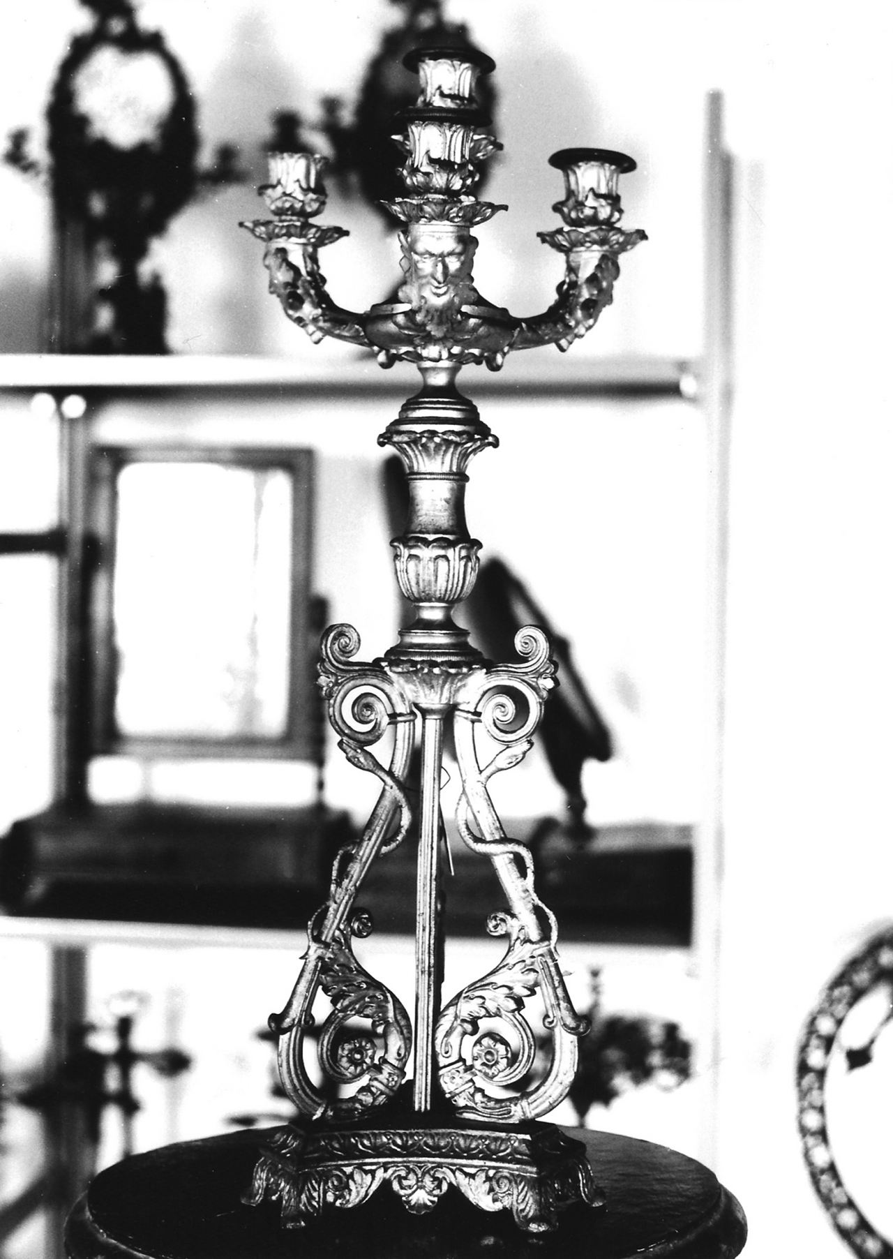 candelabro, serie - manifattura Italia settentrionale (prima metà XIX)