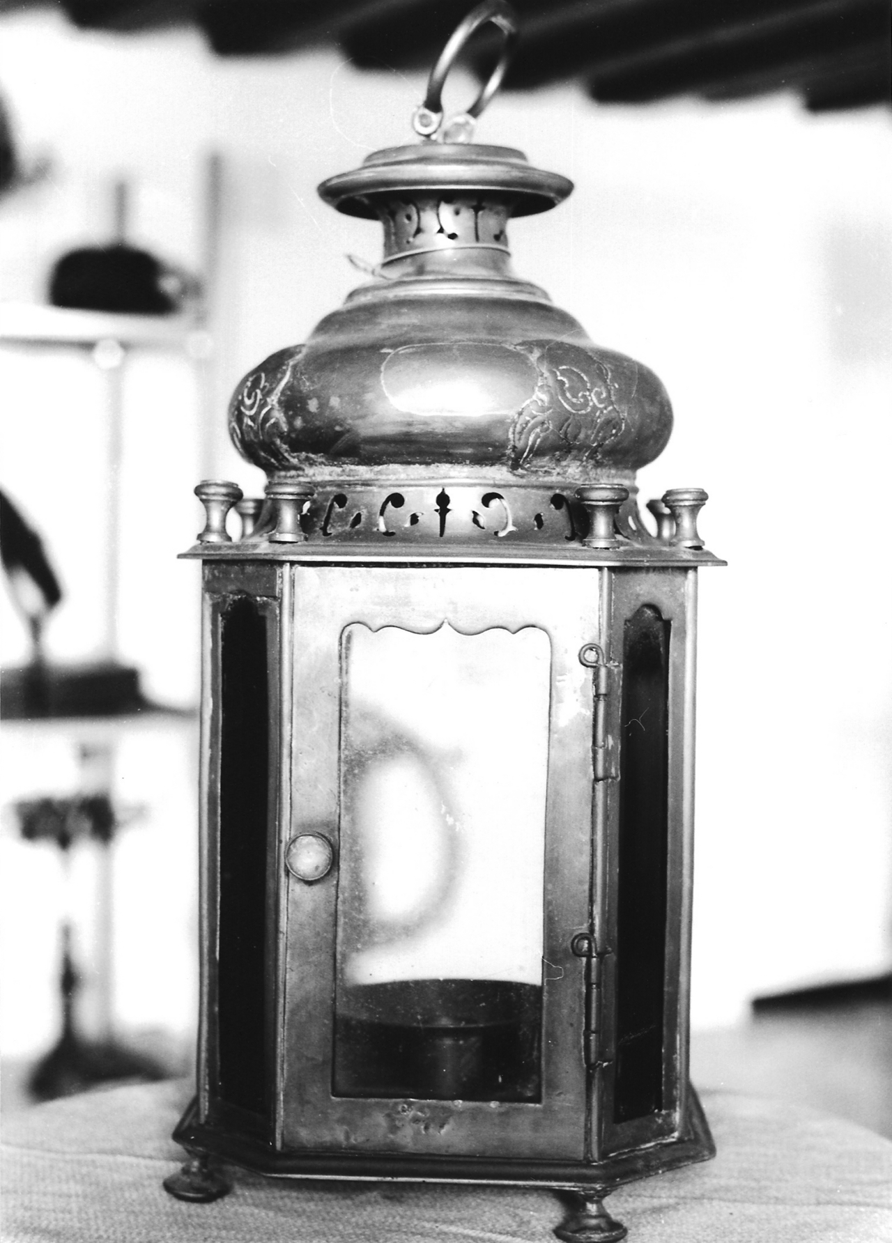 lanterna da gondola, opera isolata - manifattura veneziana (XIX)