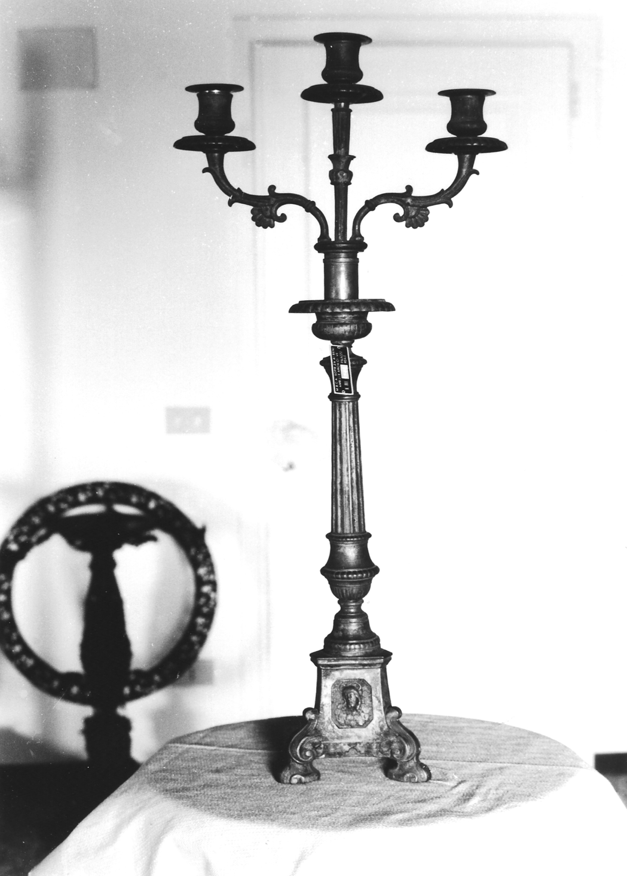 candelabro, serie - manifattura Italia settentrionale (metà XIX)