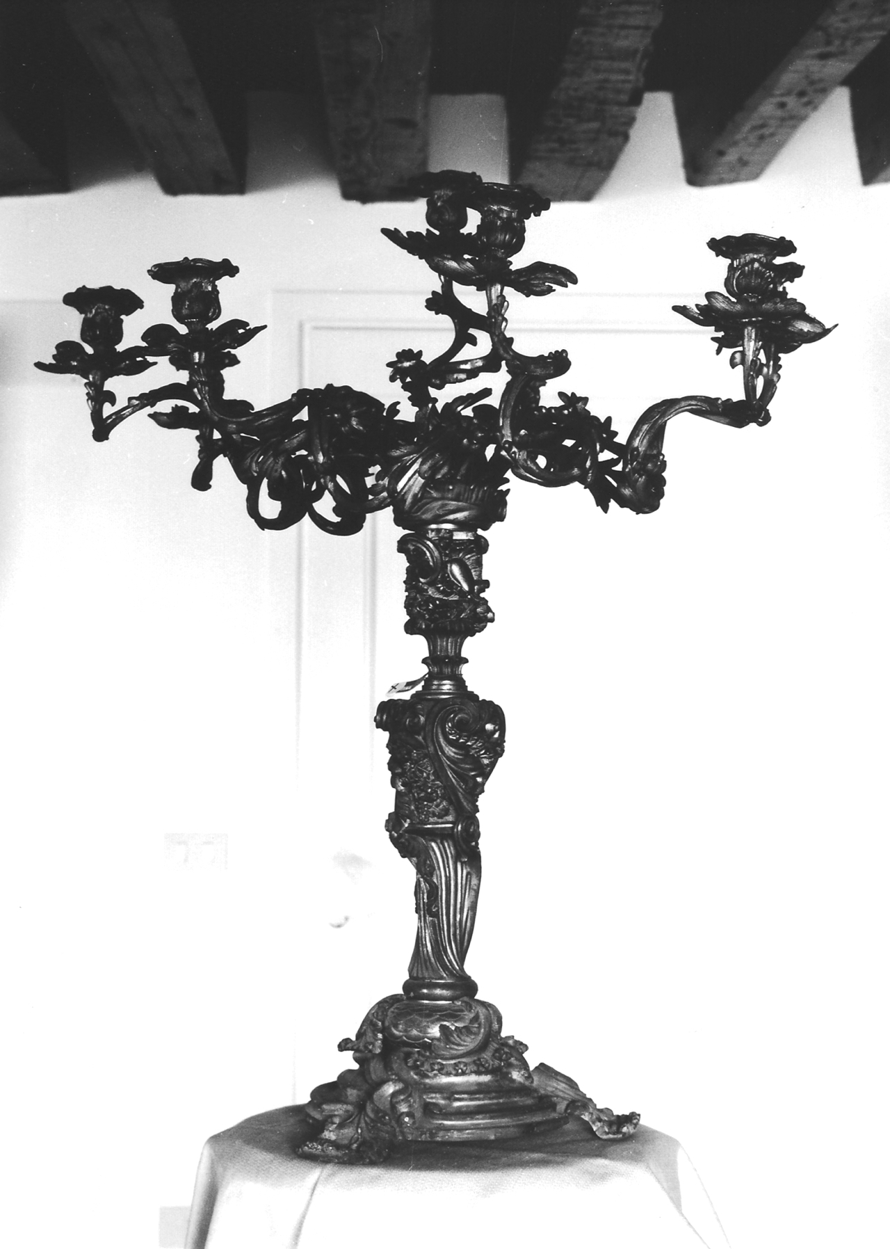 candelabro, serie - manifattura Italia settentrionale (metà XIX)