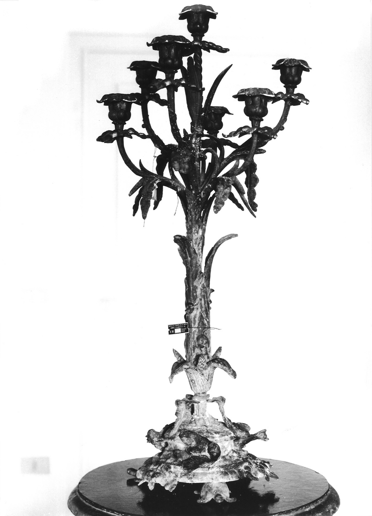 candelabro, serie - manifattura Italia settentrionale (metà XIX)